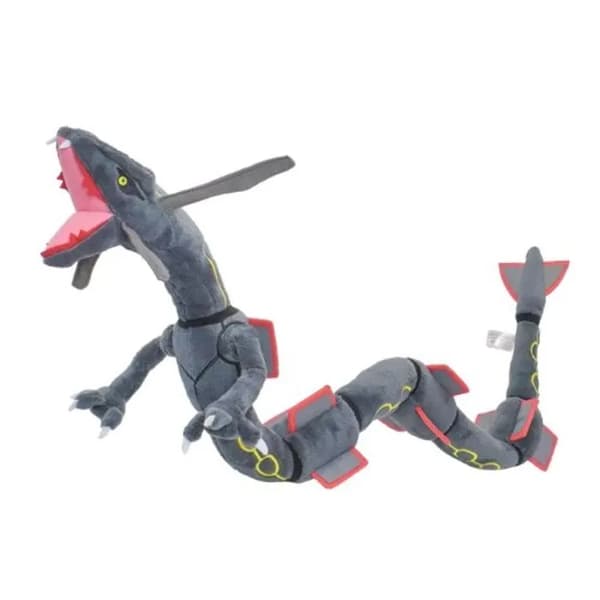 Jättestor Rayquaza Pokémon-plysch – 99 cm lång – Barn och samlarobjekt