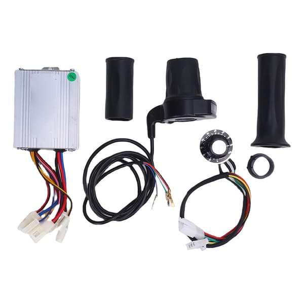 12V 500W Hastighetsregulator med Gasreglage för Elcykel, Trehjuling, Motorcykel