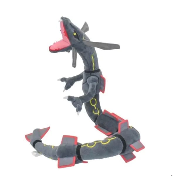 Jättestor Rayquaza Pokémon-plysch – 99 cm lång – Barn och samlarobjekt