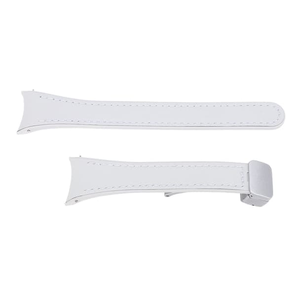 Silikonarmband för Watch 6 5 4 Series Smartwatch för kvinnor, vikbart spänne, bekväm passform, ljusgrå