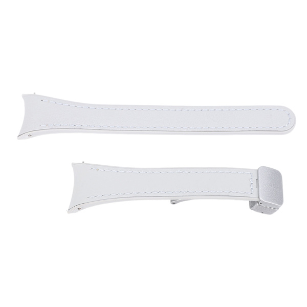 Silikonearmbånd til Watch 6 5 4 Series Smartwatch til kvinder, foldbart spænde, behagelig pasform, lysegrå