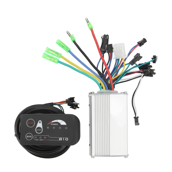 36V 250W 350W Elcykel Motor Controller med 810LED Konverteringspanel