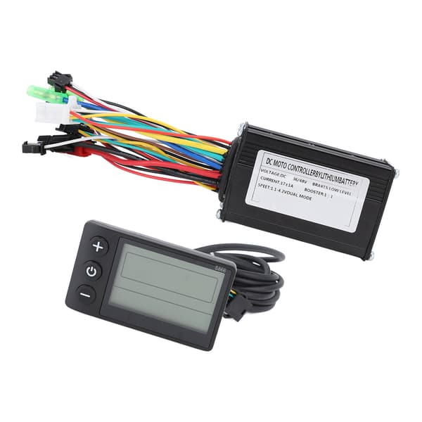Elektrisk sykkelmodifikasjonssett med 17A kontroller og S866 displaypanel 250W-350W