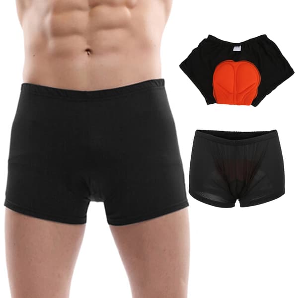 Unisex cykelshorts med 3D-polstring og stødabsorbering til mænd og kvinder