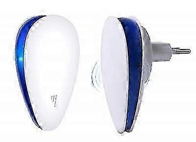 Multifunksjonell plug-in myggmiddel, ultralyd hjemme myggmiddel med LED-lys.