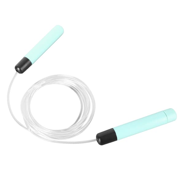 LED-lyshoppetau med ergonomisk håndtak for trening, studenter og voksne - Grønn