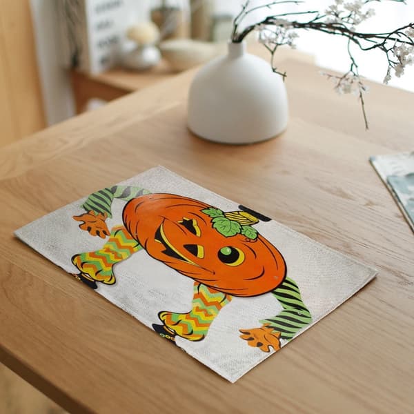 2 stk Halloween bordbrikke