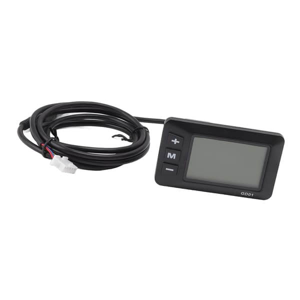 GD01 LCD-skærm til 24V 36V 48V elcykelpanel med vandtæt forbindelse - modifikationstilbehør