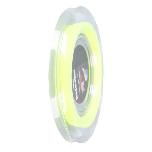 Badmintonracketsträng BX650 Nylon 0,72 mm 200 m Fluorescerande Gul för Träning