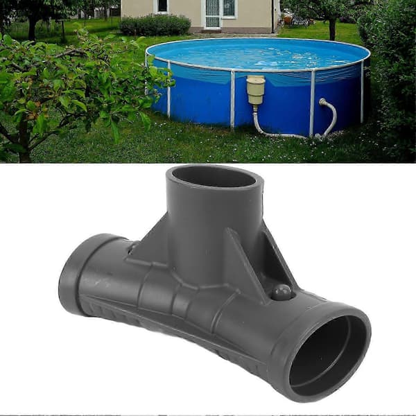 Erstatning oval plast T-fitting til T-samlingsramme, kompatibel med pooltilbehør P07082.