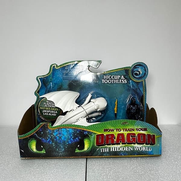 Draktränaren 3 HICKA TANDLÖS Actionfigurset White
