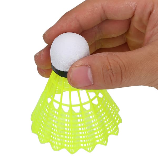 6 stk./sæt professionel nylon badmintonbold til sportstræning