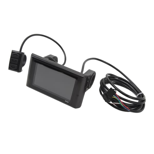 S966 LCD-panel til 24-72V elcykel, vandafvisende, letvægts, intuitiv kontrol