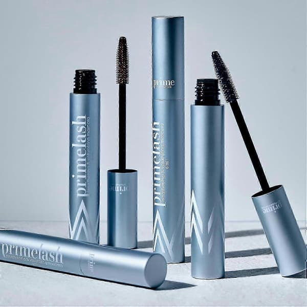 PrimeLash Mascara (1-pack), designad för mogna kvinnor – Volymgivande och förlängande (Svart)