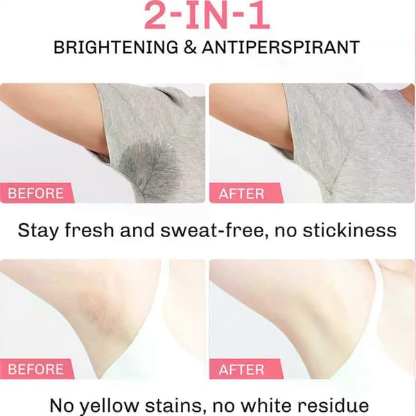 Roll-on antiperspirant deodorant, ger 72 timmars långvarig luktkontroll, innehåller 2% niacinamid.