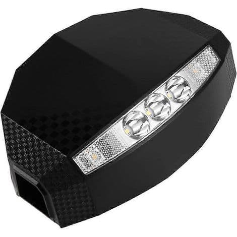 Kukirin G3 El-løbehjul Dashboard Display, Forlygte, Digitalt Speedometer, Blinklys, Sort SZRH