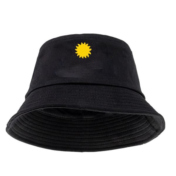 Unisex bomuldshat med bred skygge, solbeskyttelse til voksne