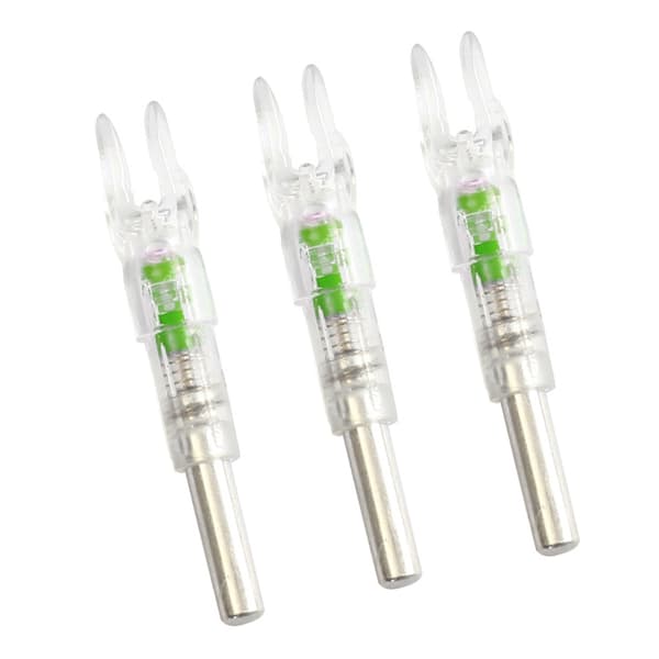 Belyst pilspets 3-pack 4,5 cm 6,2 mm LED PE Automatisk pilbågetillbehör