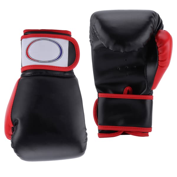 Boksehansker for barn, gutter og jenter, treningsboksesekk, Muay Thai, svart