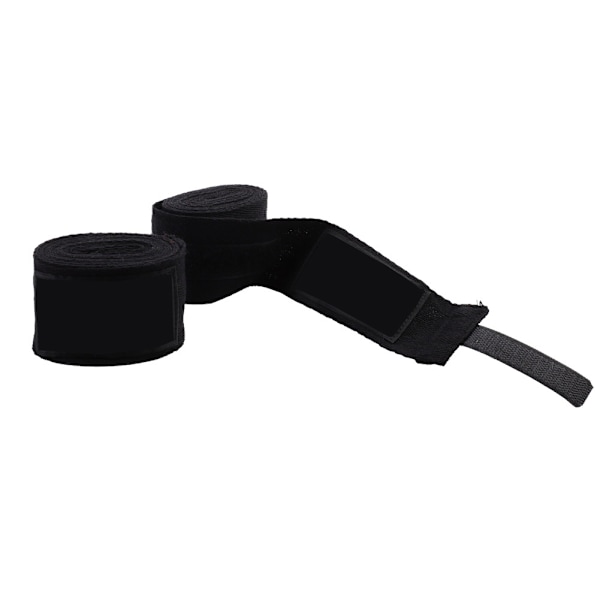 Elastiske håndbind for boksing, kickboksing, Muay Thai (svart)