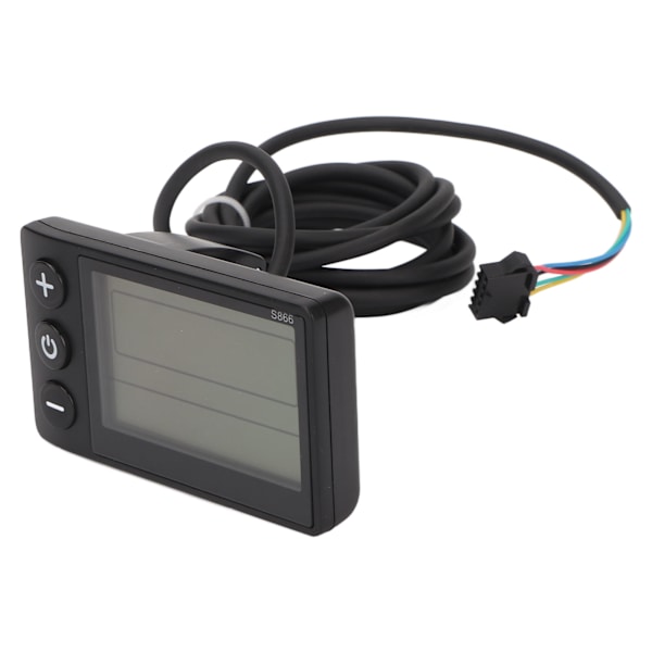 Børsteløs Sinusbølge Motor Controller Kit 17A 3 Tilstande med Panel S866 til El-cykel Scooter
