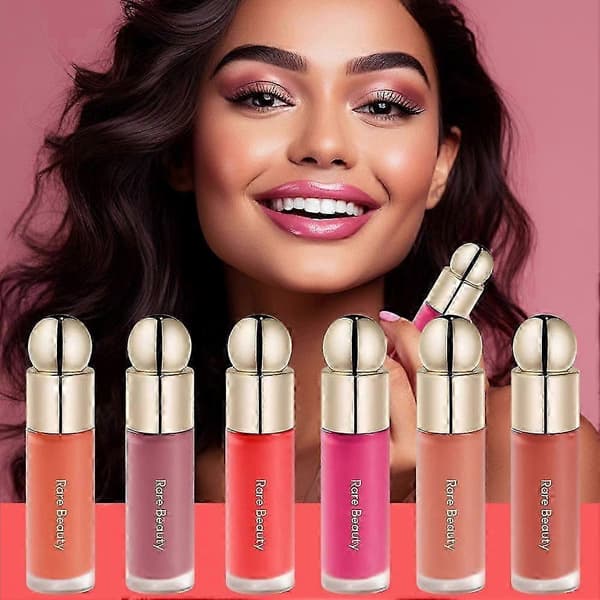 Multifunktionel formel til læber og kinder, fugtgivende og med en naturlig makeup-effekt