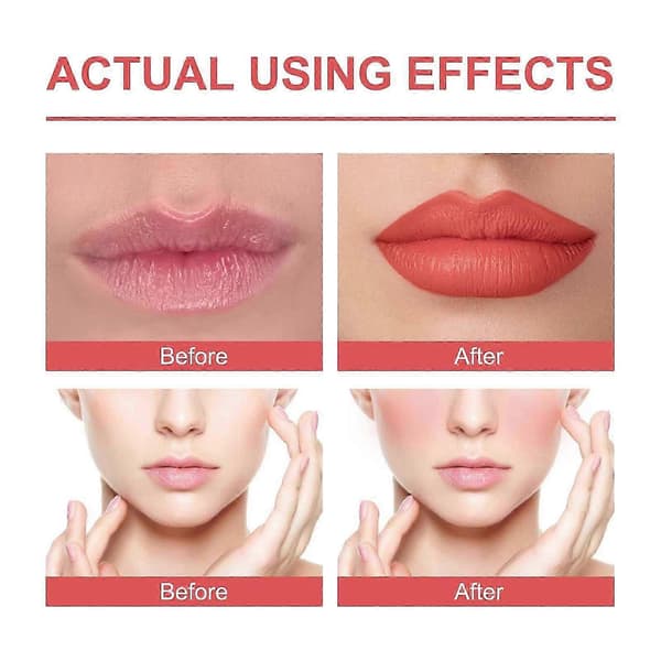 Creme blush og gloss, let spray blush og gloss, multifunktionel blush stick