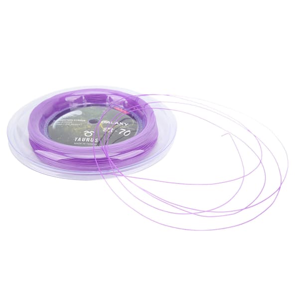 POWERTI BX70 Högelastisk Nylon Badmintonsträng 0,7 mm 200 m Lila för Racketar