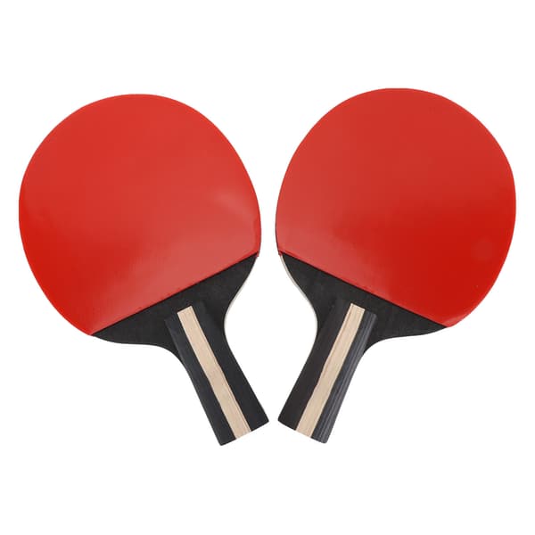 Professionelt bordtennisbat-sæt med 2 bat, 3 bolde og opbevaringstaske