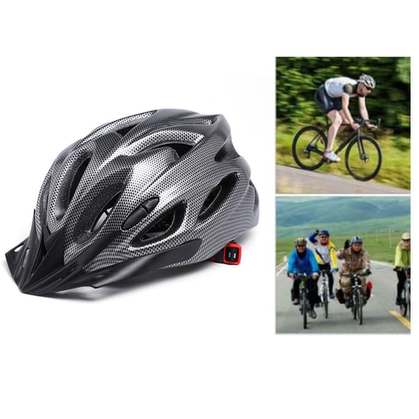 Sort EPS PC Cykelhjelm til Mænd og Kvinder - Cykeltilbehør