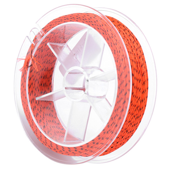 Voksfri Fluefiskeri Trimline 30LB 50m i Orange/Sort Polyester