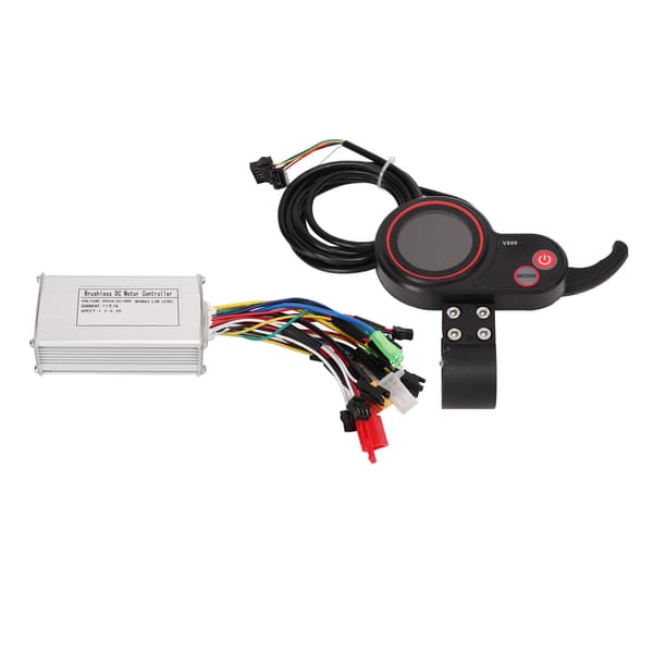 Elektrisk løbehjul-controller med LCD-display, sinusbølge, 3 tilstande, 17A, 24V, 36V, 48V