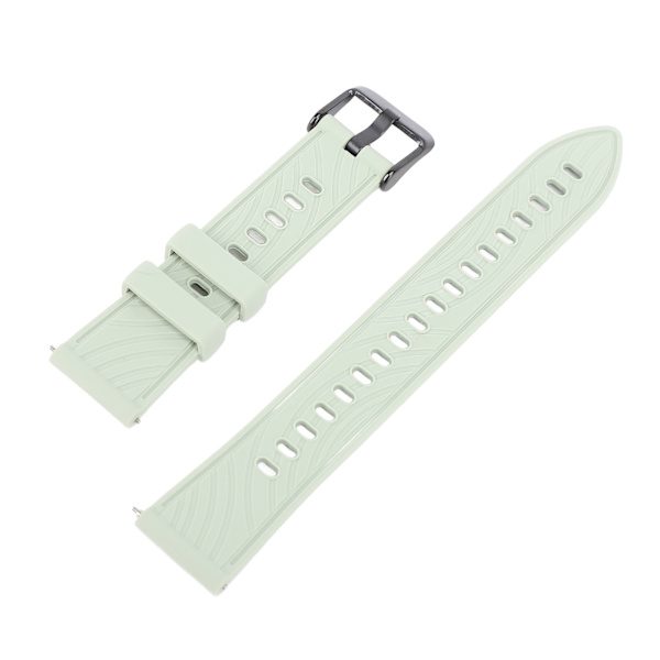 Silikone armbånd til GT4 med Quick Release, blødt, åndbart, grønt Smartwatch