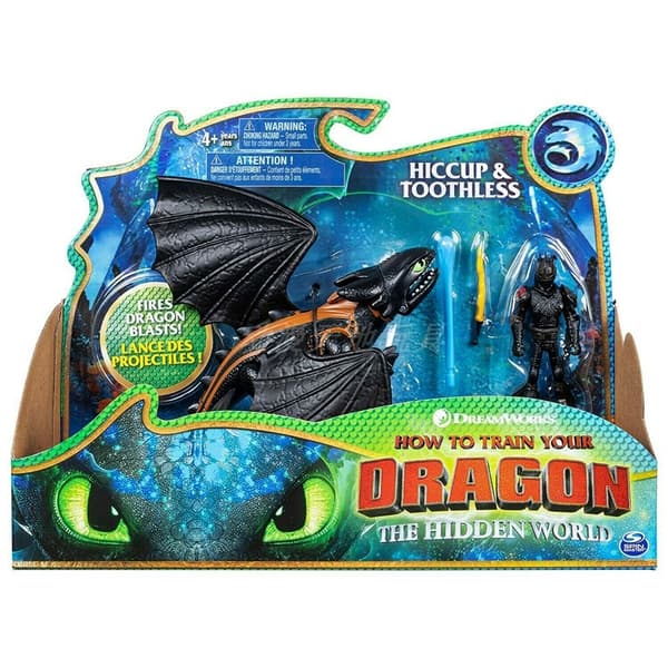 Draktränaren 3 HICKA TANDLÖS Actionfigurset White