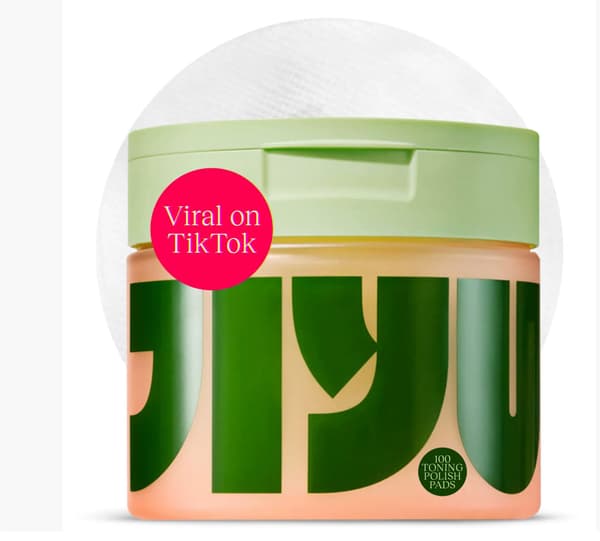 Jiyu koreanske anti-aldring toner pads (bleker mørke flekker og reduserer rynker) 2pcs