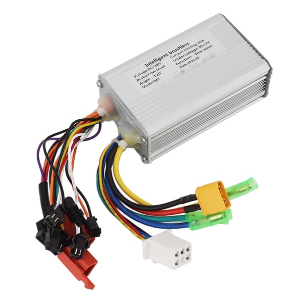 500W 48V Elcykelcontroller med børsteløs motor, konverteringstilbehør i aluminiumslegering