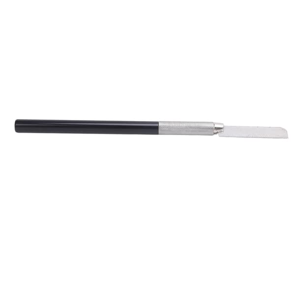 Mini håndsag med 2 stålblader, komfortabelt grep for modellbygging og DIY trearbeid