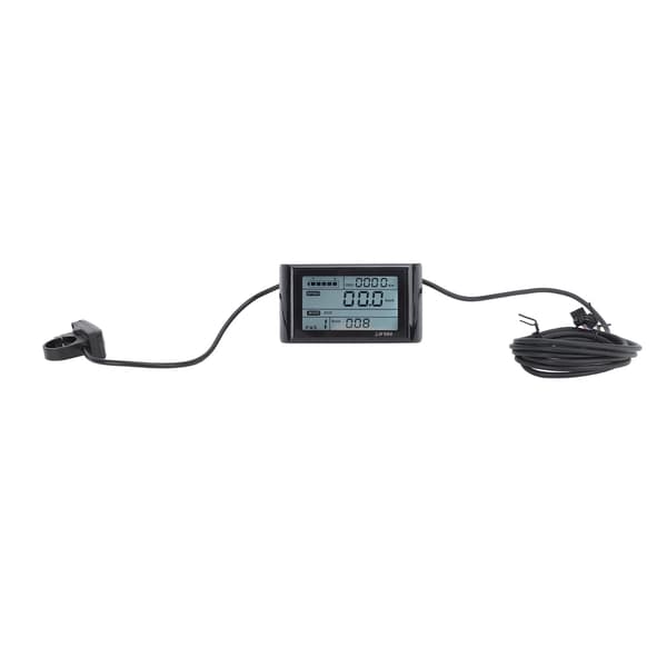 LCD-display til elcykler med automatisk 24V/36V/48V konvertering og multifunktionelle data