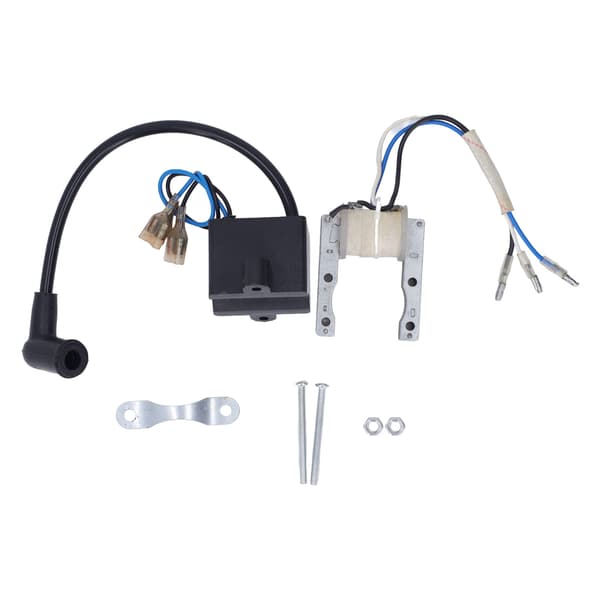 CDI Magneto Tennspole med Tennplugg for 49cc 60cc 80cc Sykler