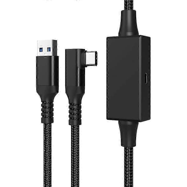 5m USB-Type-C PC-yhteys suoratoisto pikalatauskaapeli Meta Quest 3/Pico 4 VR:lle