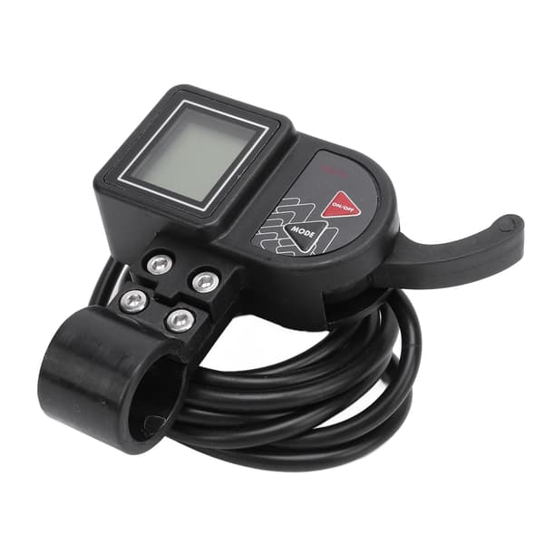 Elcykel-dashboard med LCD-display, 3 baggrundsbelysningsniveauer, vandtæt, 36V