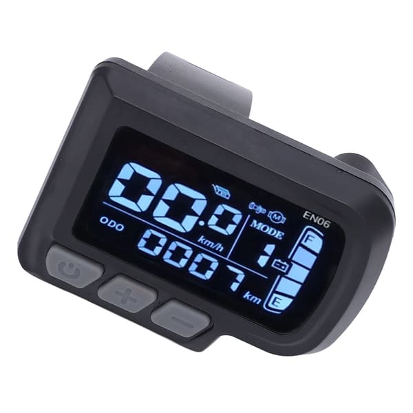 LCD-panel til 24-48V el-løbehjul med 6-bens vandtæt USB-stik LCD-EN06