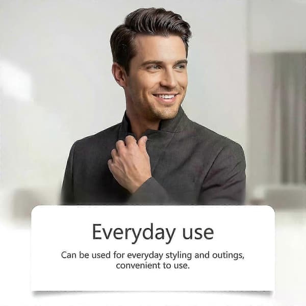 Mellem hold, naturlig stil, nem at style, stylingvoks, blank effekt