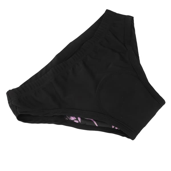 Cykelshorts til kvinder med 3D-polstring, åndbare, hurtigtørrende, sorte, XL