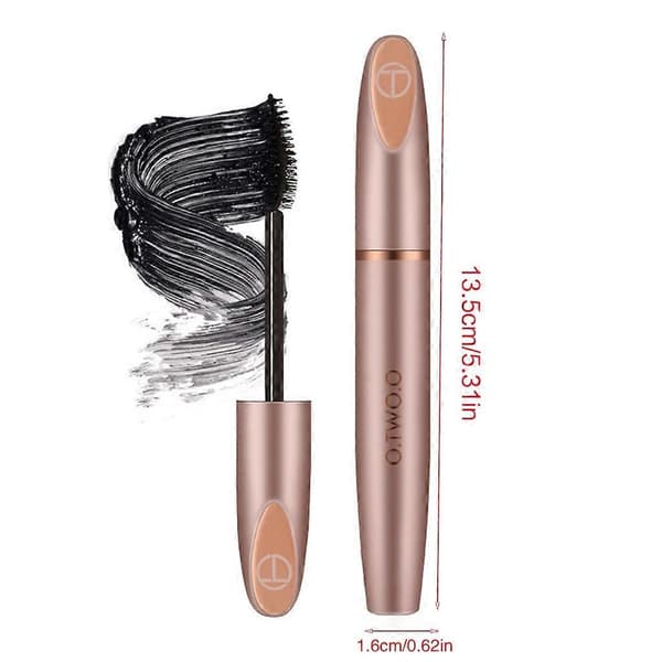 Sort mascara, 3D mascara med silkefibre, volumengivende mascara, vandfast.
