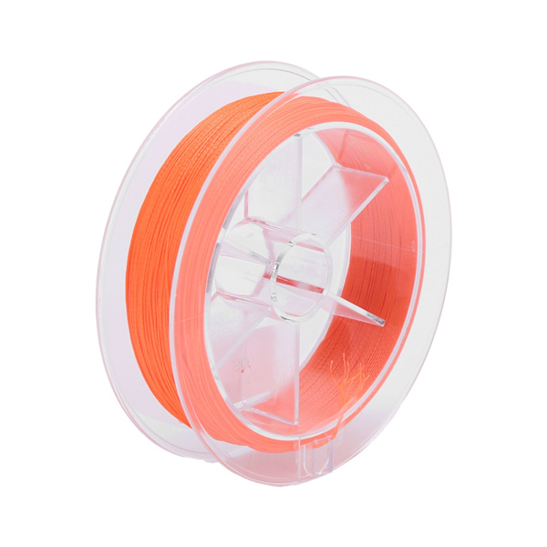 Vaxfri flugfiskelina 20LB 50m i orange polyester