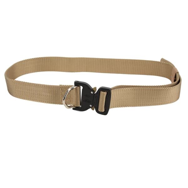 Justerbart 125 cm nylon militærbælte til forklæde, bukser, udendørs træning, khaki