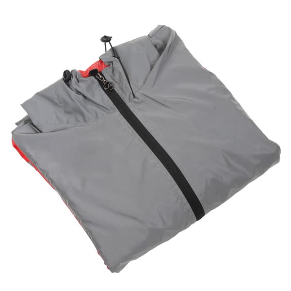 Reflekterande cykeljacka, långärmad, vindtät och vattenavvisande, med sidofickor, polyester