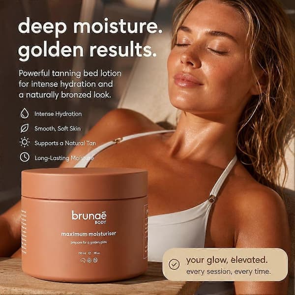 BRUNAE BODY Intensive Sunbed Moisturizer - 150ml Dark brown 2pcs