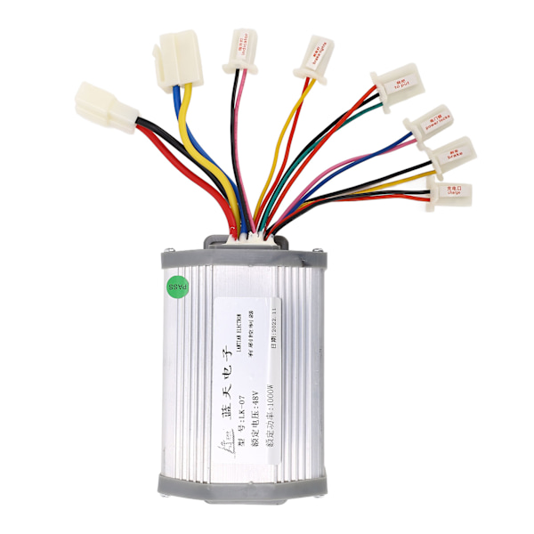 48V 1000W Motorhastighetskontroller for elektrisk sykkel/scooter børstemotorkonvertering